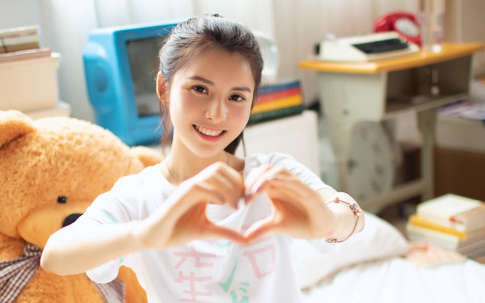 清纯日本马尾美少女图片