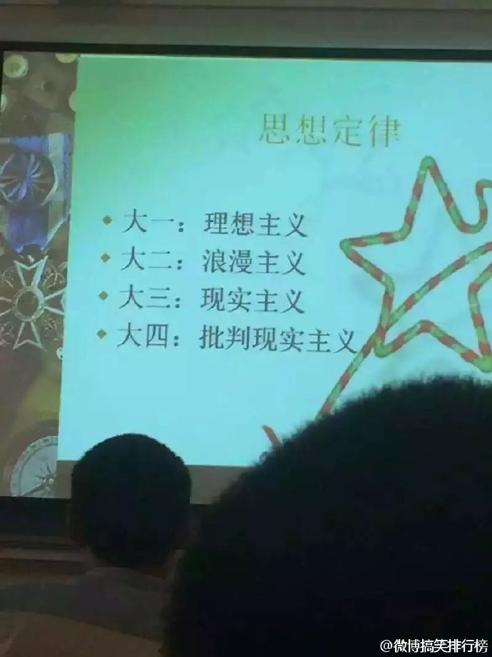 大学里的几个定律 看完竟无力反驳