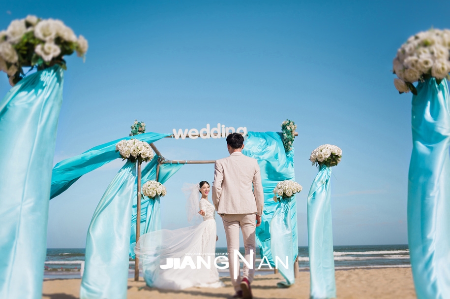 蓝海殿堂 婚纱照