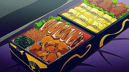 卡通美味便当可爱图片