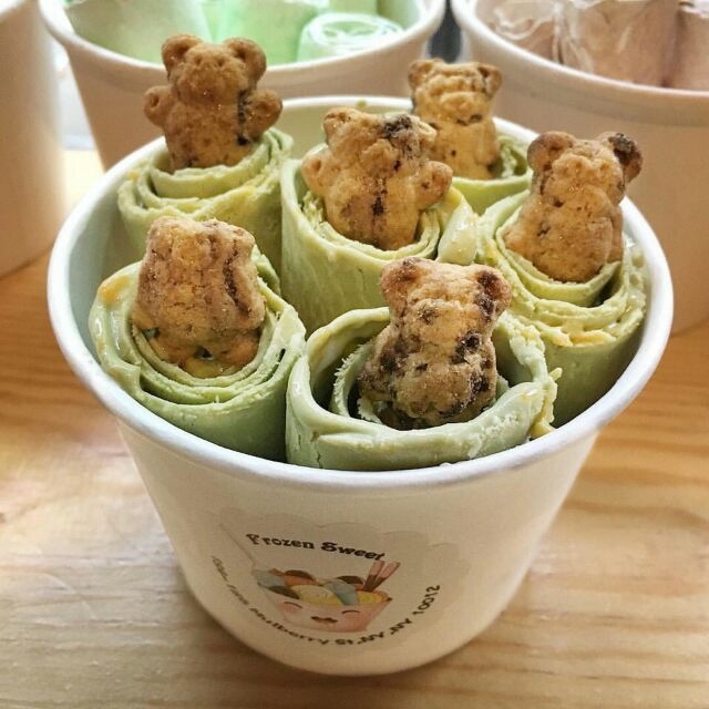 风靡美国的卷卷水果冰激凌