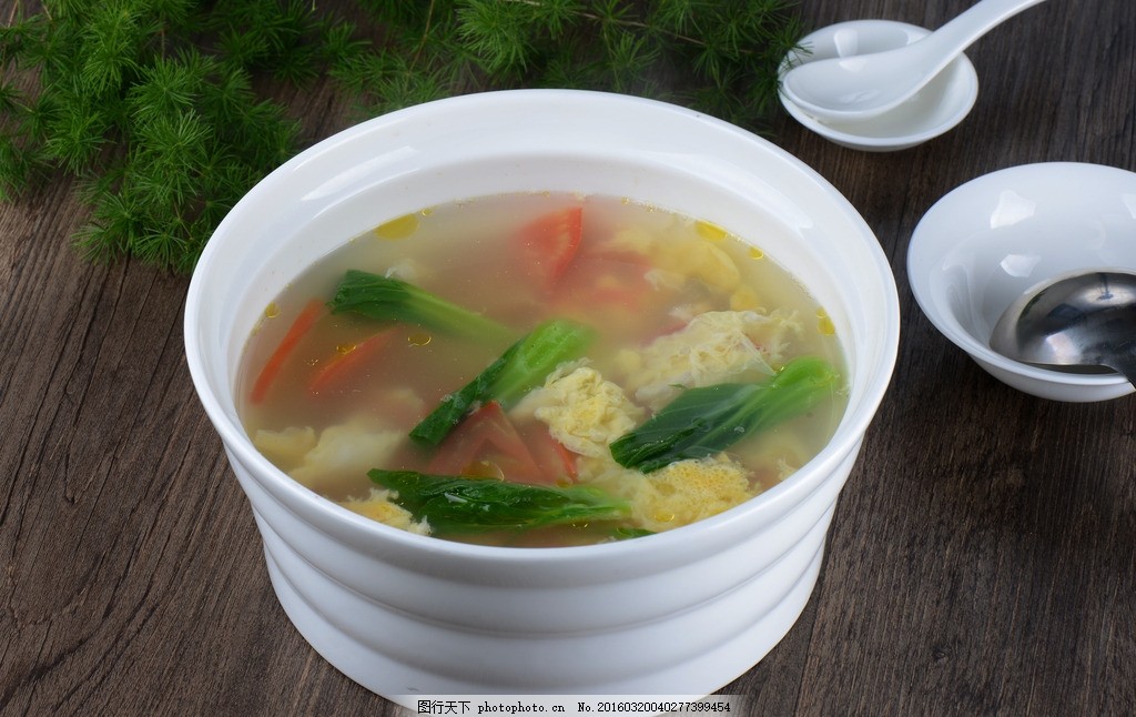美食图片之浓汤中式菜品
