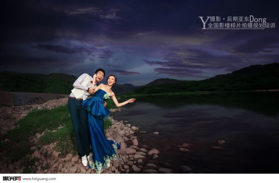 情系楠溪江外景婚纱照