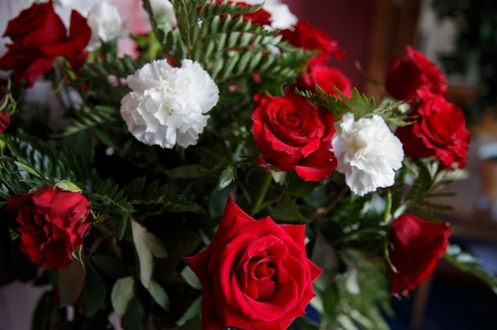 好看的玫瑰花束唯美鲜花图片赏析