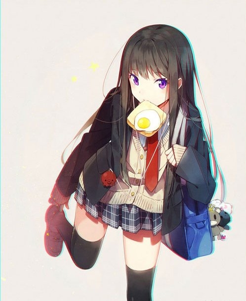 卡通动漫中的各色女主图片