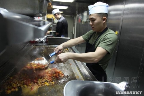 美国士兵们的伙食图片
