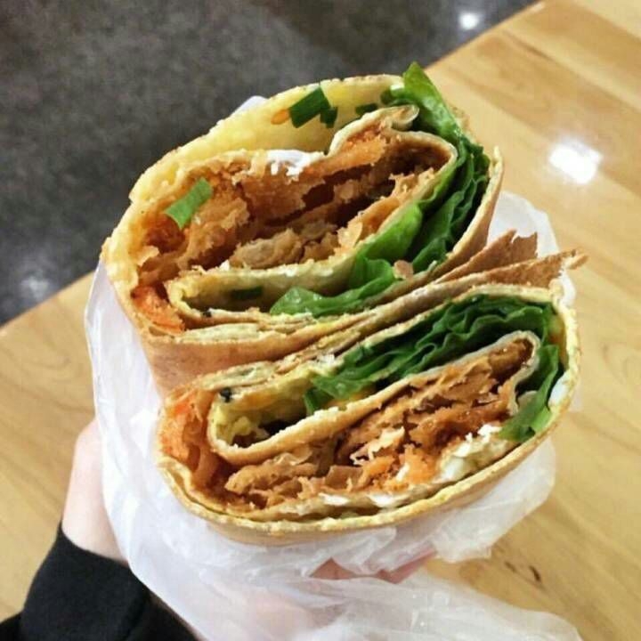 美食图片之煎饼果子