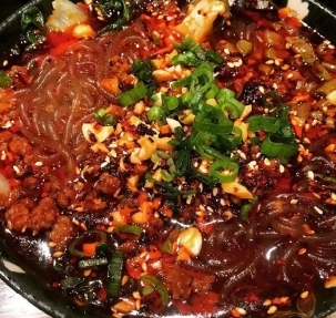 美食图片之美味的酸辣粉
