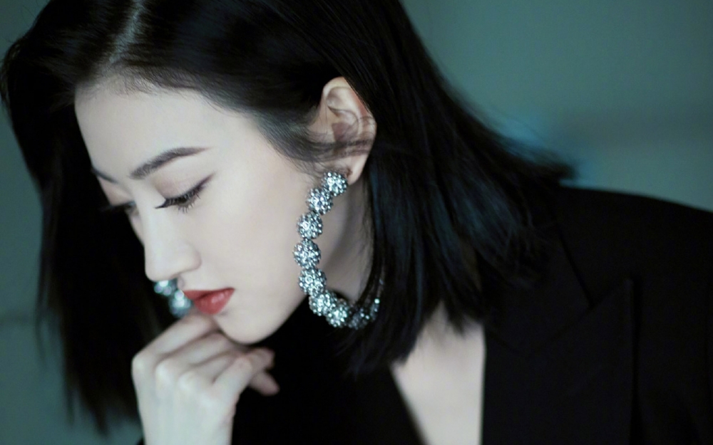 美女明星景甜写真高清壁纸图片