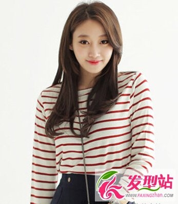 适合长发女生的时尚发型图片