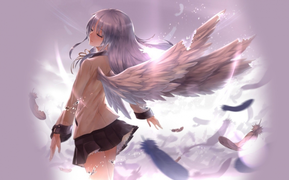 动漫Angel Beats立华奏电高清壁纸