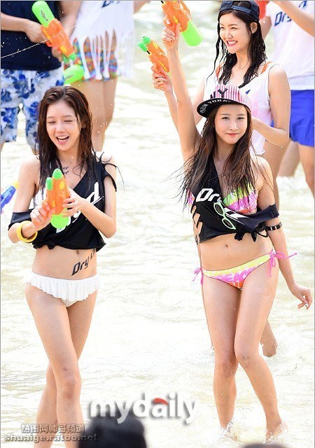 G-dragon权志龙拍摄江原道水上乐园宣传广告写真