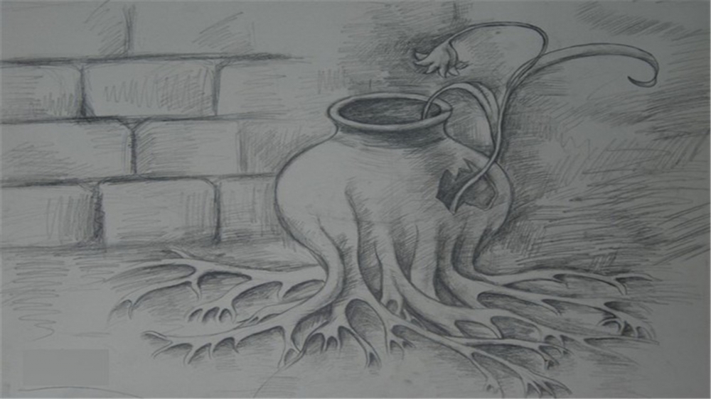 创意素描电脑壁纸图片大全