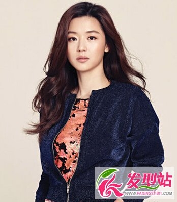 适合长发女生的时尚发型图片