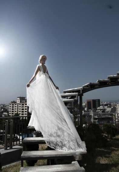 欧式唯美浪漫婚纱照