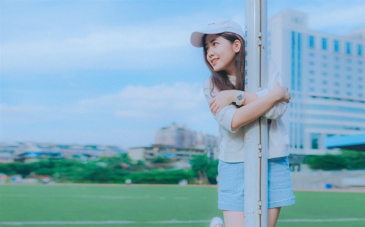 唯美小清新的可爱美女写真图片