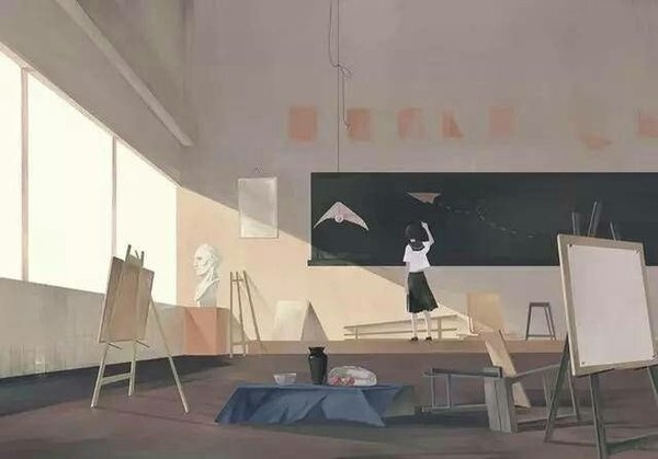 趁我现在还喜欢你可爱手绘插画图片