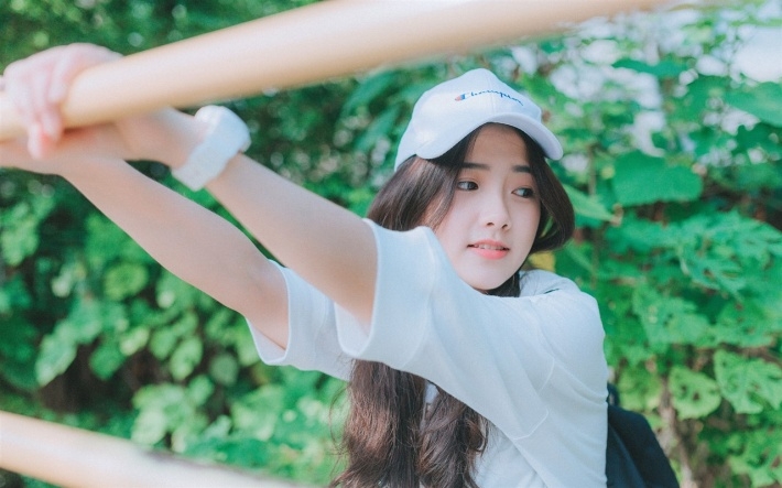 唯美小清新的可爱美女写真图片