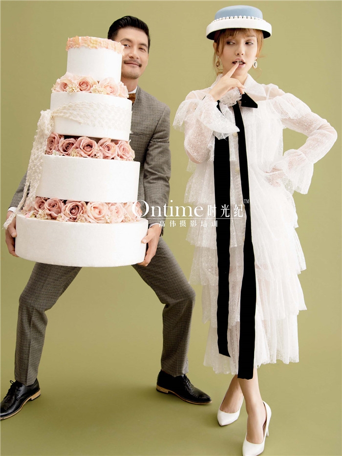 Cake创意婚纱照