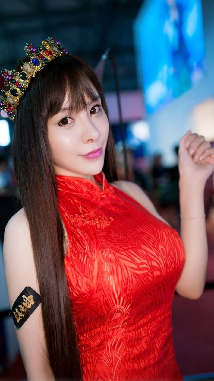 Chinajoy气质美女模特手机壁纸下载