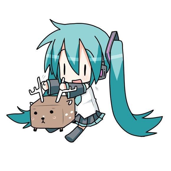 可爱的卡通少女图片