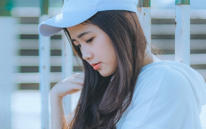 唯美小清新的可爱美女写真图片