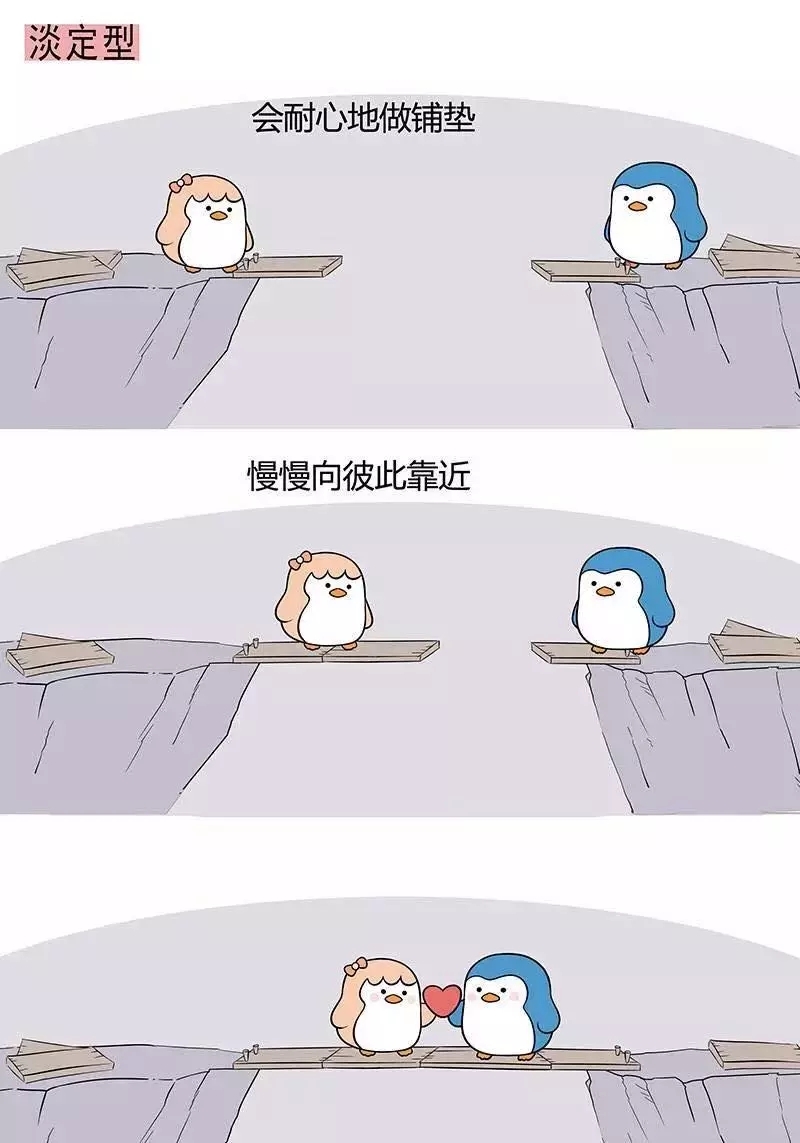 几种不同的恋爱类型卡通漫画解析图片