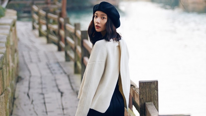 美女明星演员王珞丹电脑桌面壁纸