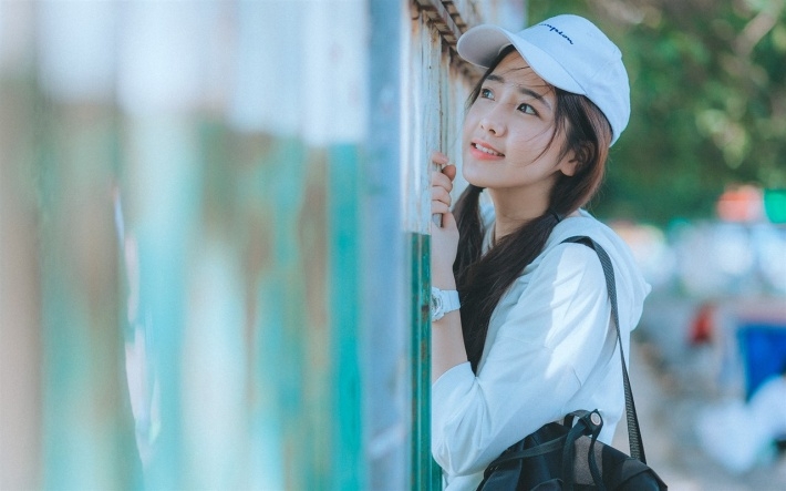 唯美小清新的可爱美女写真图片