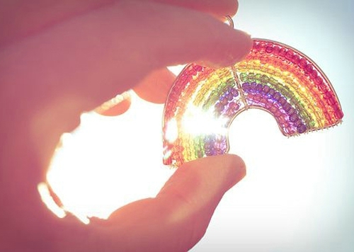 人生充满了各种惊奇缤纷色彩唯美图片