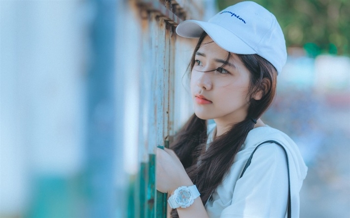 唯美小清新的可爱美女写真图片