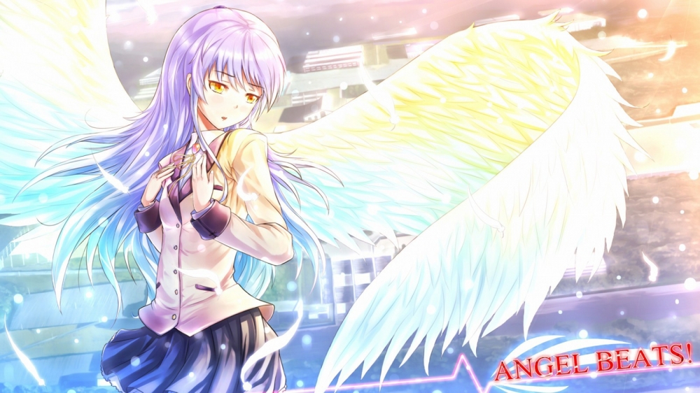 动漫Angel Beats立华奏电高清壁纸