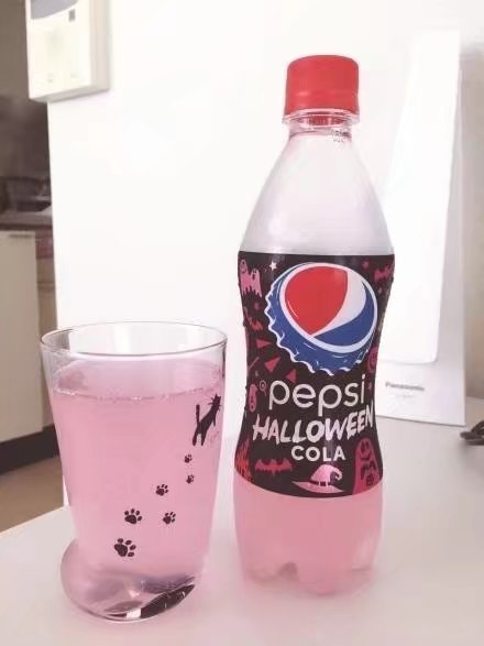 粉色可乐非主流意境图片