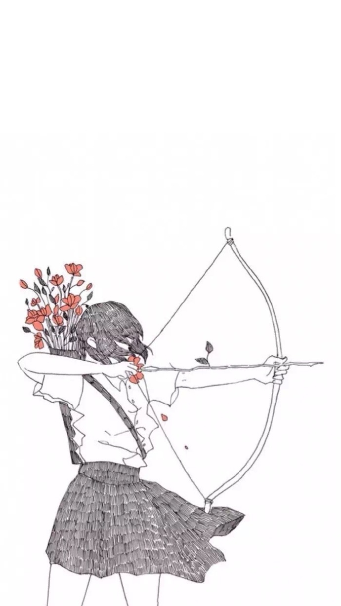 情侣插画头像