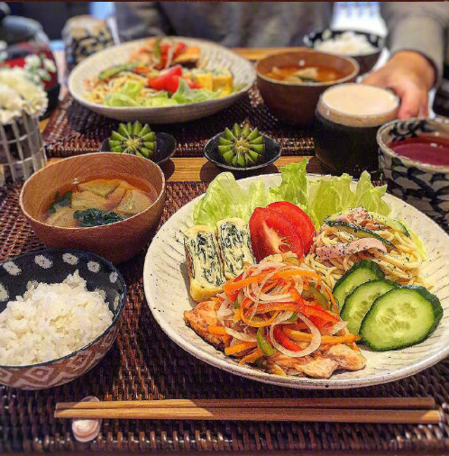 诱人的低脂健身套餐美食图片