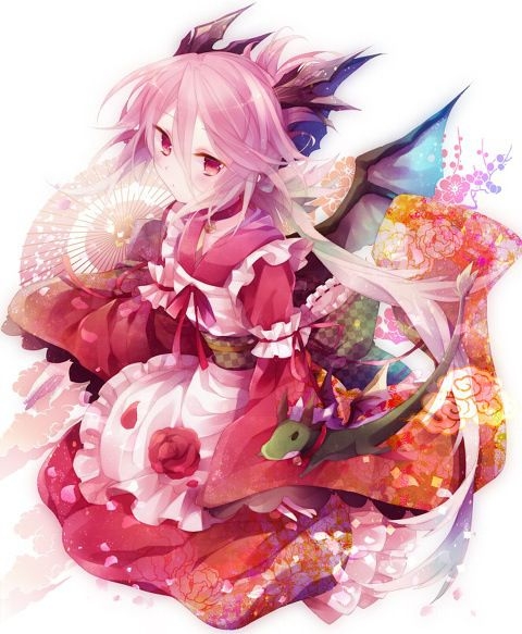 二次元卡通可爱少女图片