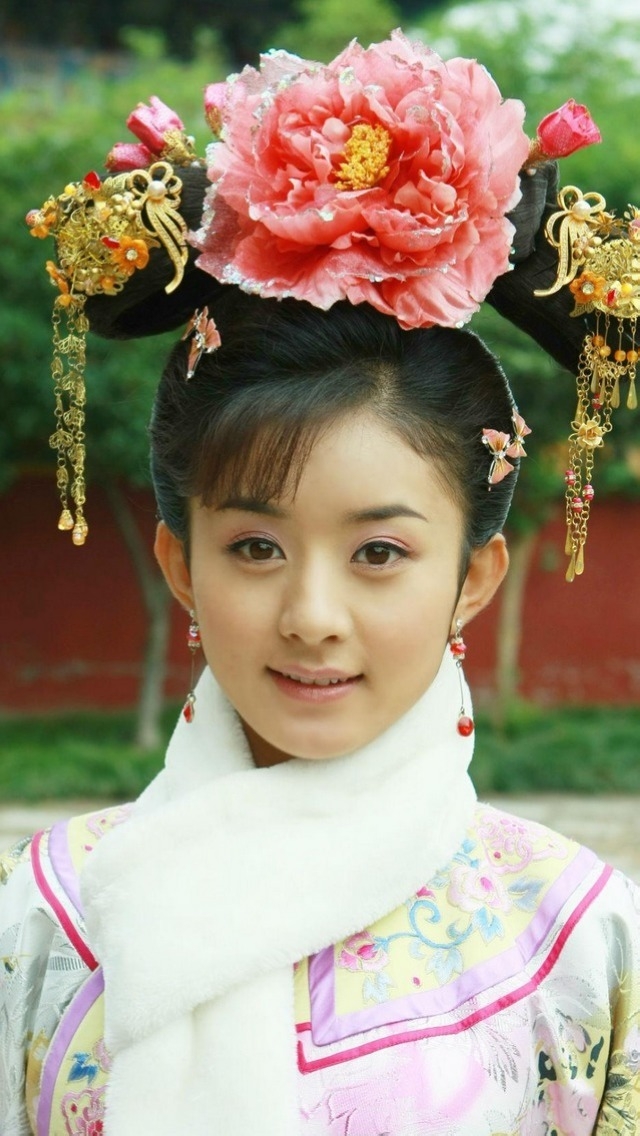 明星美女赵丽颖手机壁纸