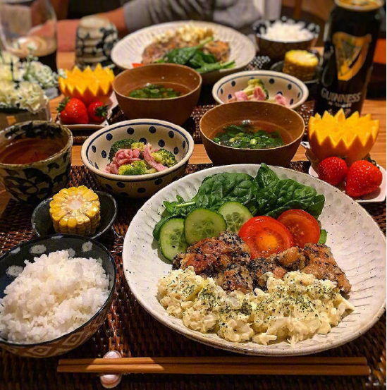 诱人的低脂健身套餐美食图片
