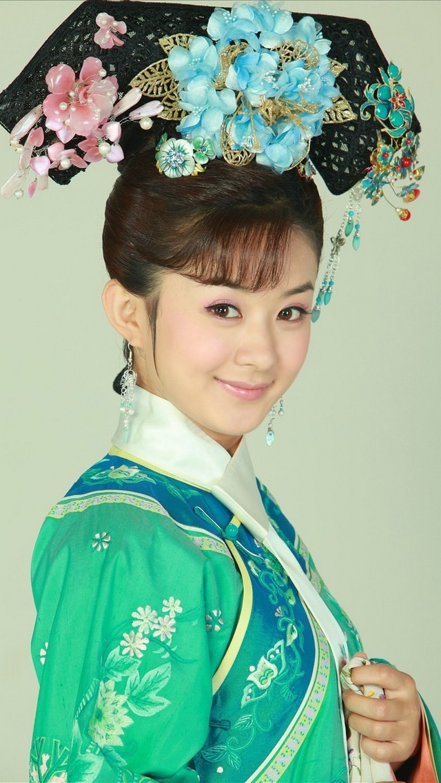 明星美女赵丽颖手机壁纸