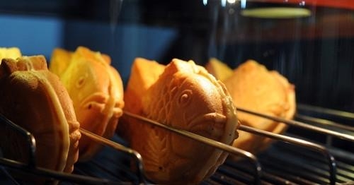 台湾经典小吃鲷鱼烧美食图片
