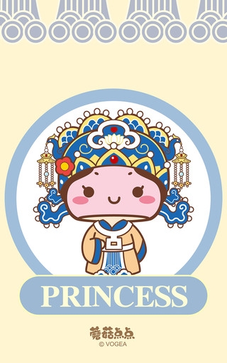 蘑菇点点女王手机壁纸