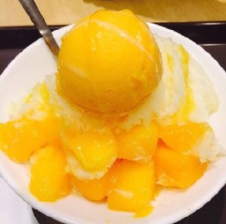 好吃的芒果美食图片