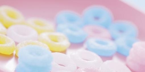甜蜜的彩虹糖图片