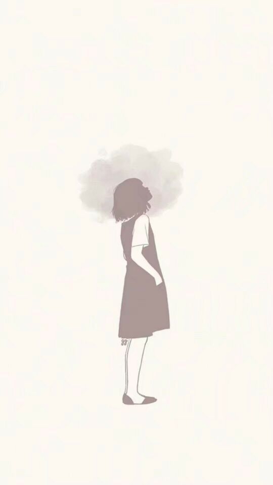 简约好看的女生卡通头像