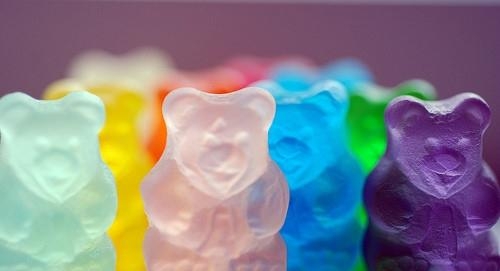 甜蜜的彩虹糖图片