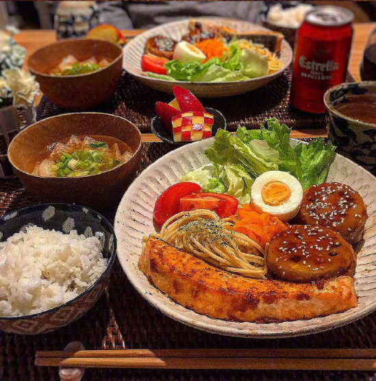 诱人的低脂健身套餐美食图片