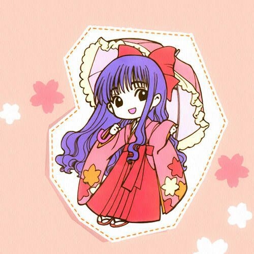 魔法少女樱可爱卡通头像