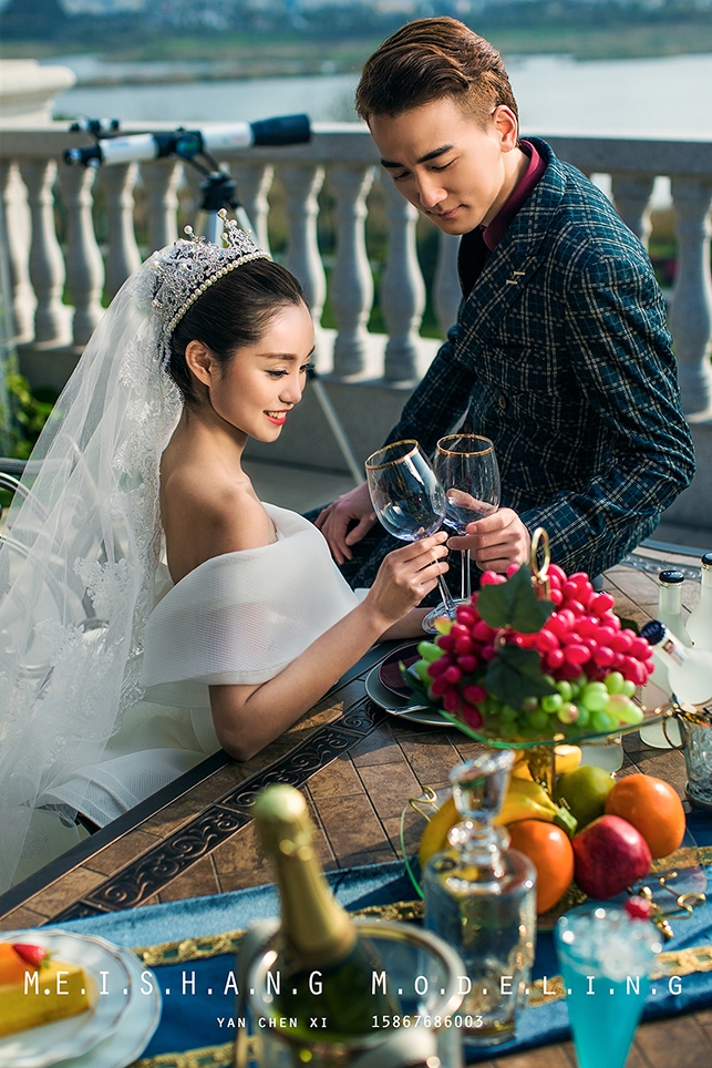 弗洛伦萨唯美意境婚纱照