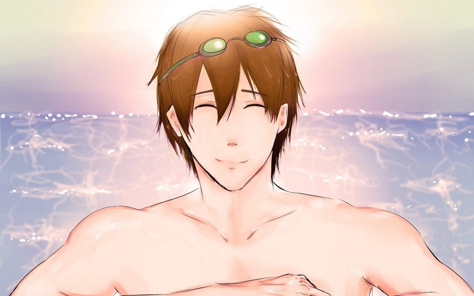 Free男子游泳部动漫壁纸