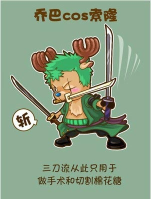 乔巴可爱版COSPLAY图片